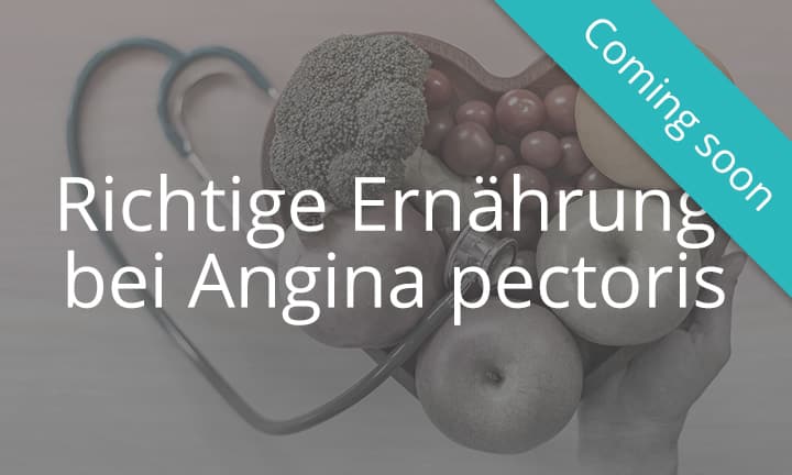 Richtige Ernährung bei Angina pectoris