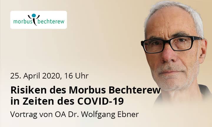 Vortrag: Risiken des Morbus Bechterew in Zeiten des COVID-19
