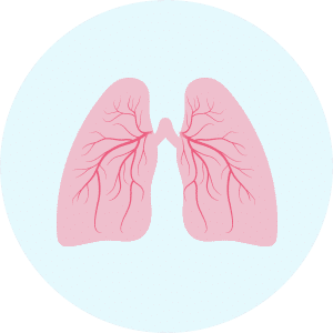 Illustration bessere Sauerstoffversorgung des Körpers