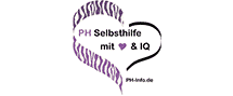 Logo PH Selbsthilfe mit Herz & IQ