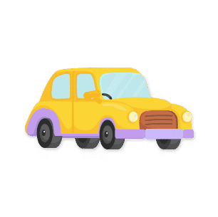 Illustration von einem Auto