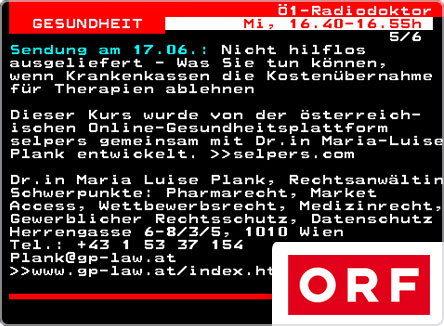 selpers im ORF Teletext Juni 2020