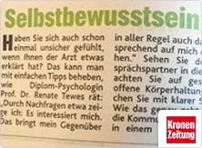 selpers in Kronenzeitung Juni 2020