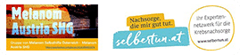 Logo Melanom Austria und selbertun.at