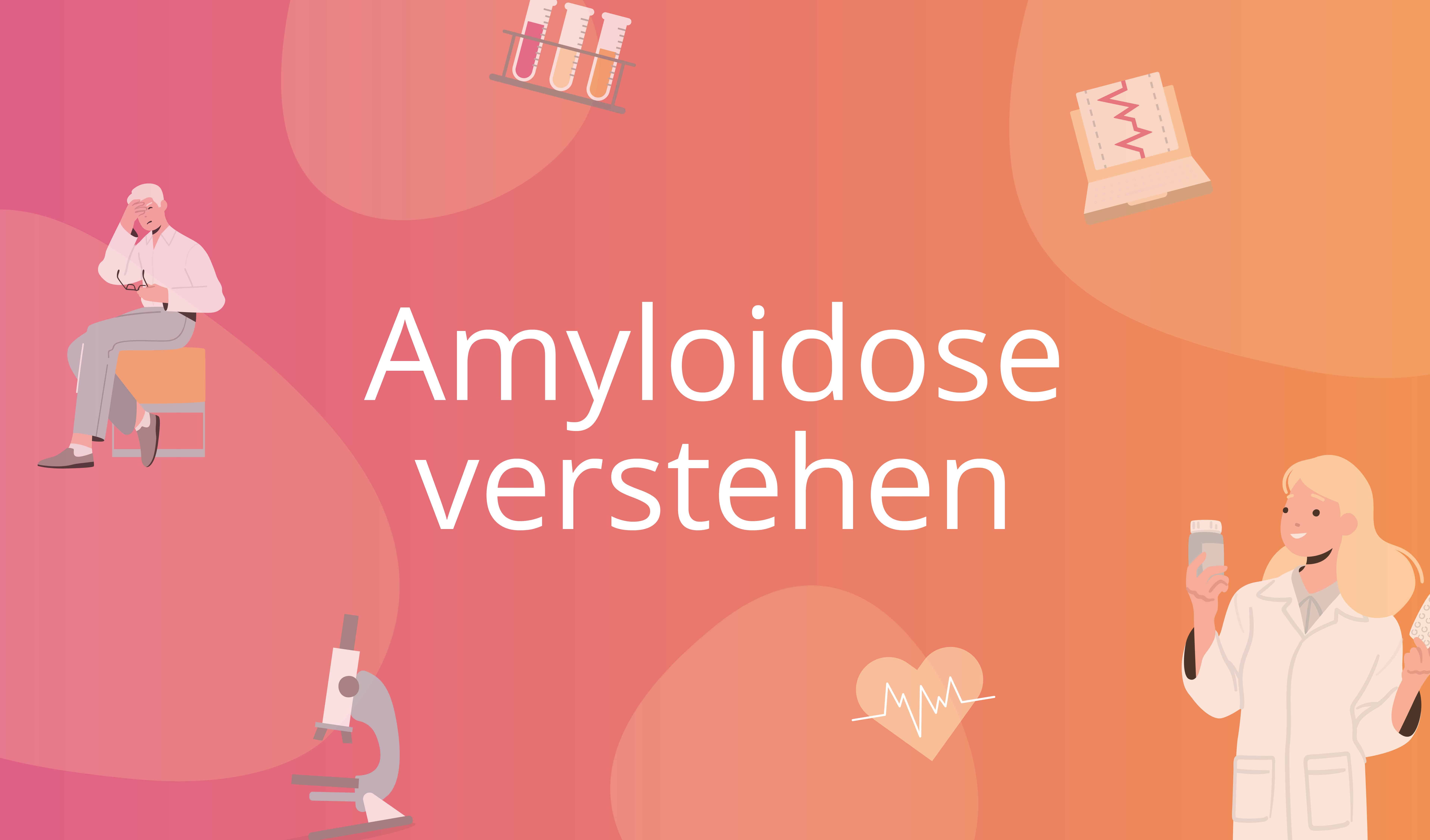 Amyloidose verstehen Kursbild mit Text