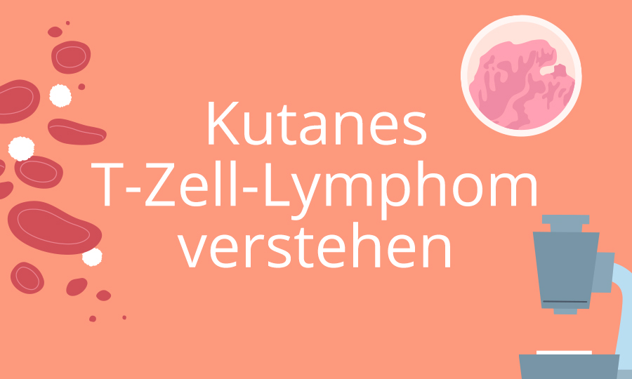 Kutanes T-Zell-Lymphom verstehen Kursbild mit Text