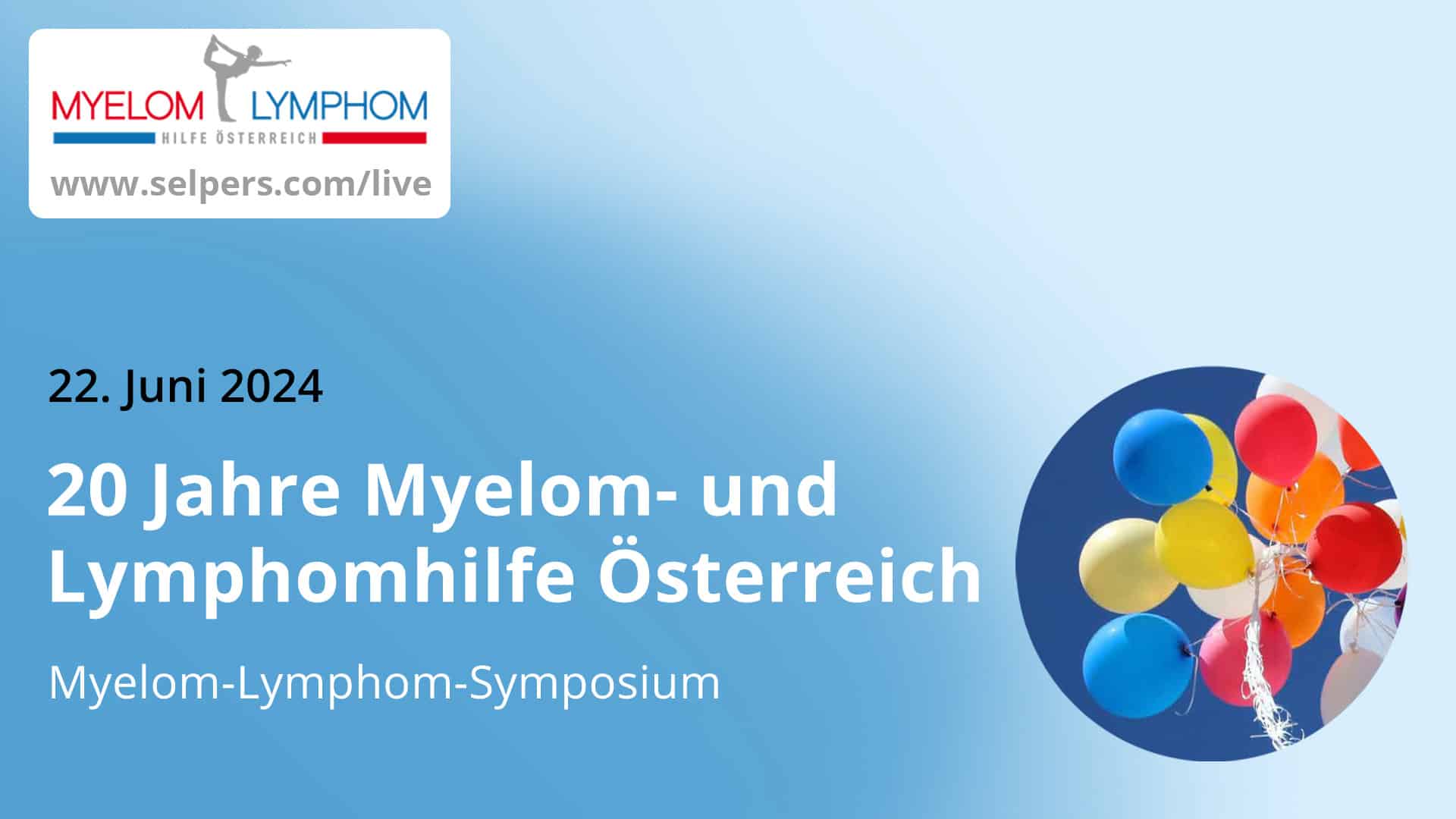 20 Jahre Myelom- und Lymphomhilfe Österreich