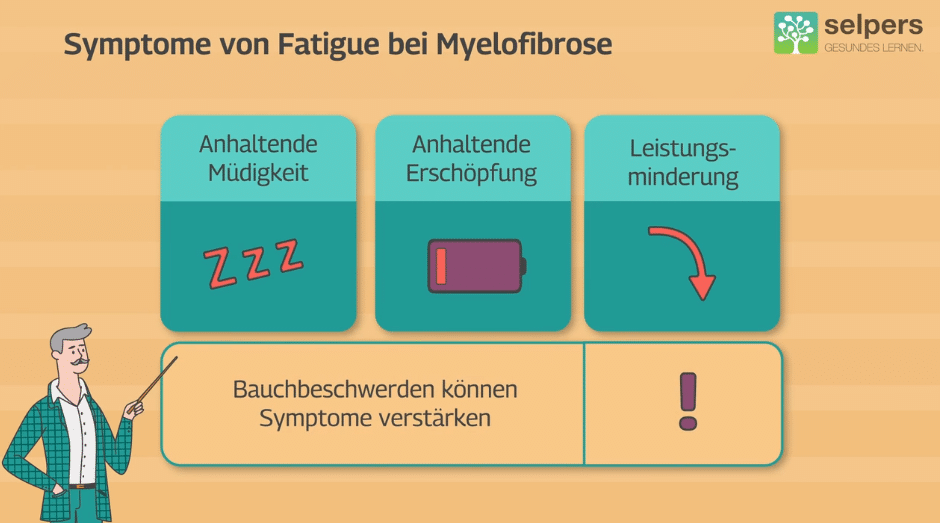 Erschöpfung bei Myelofibrose - Fatigue einfach erklärt selpers