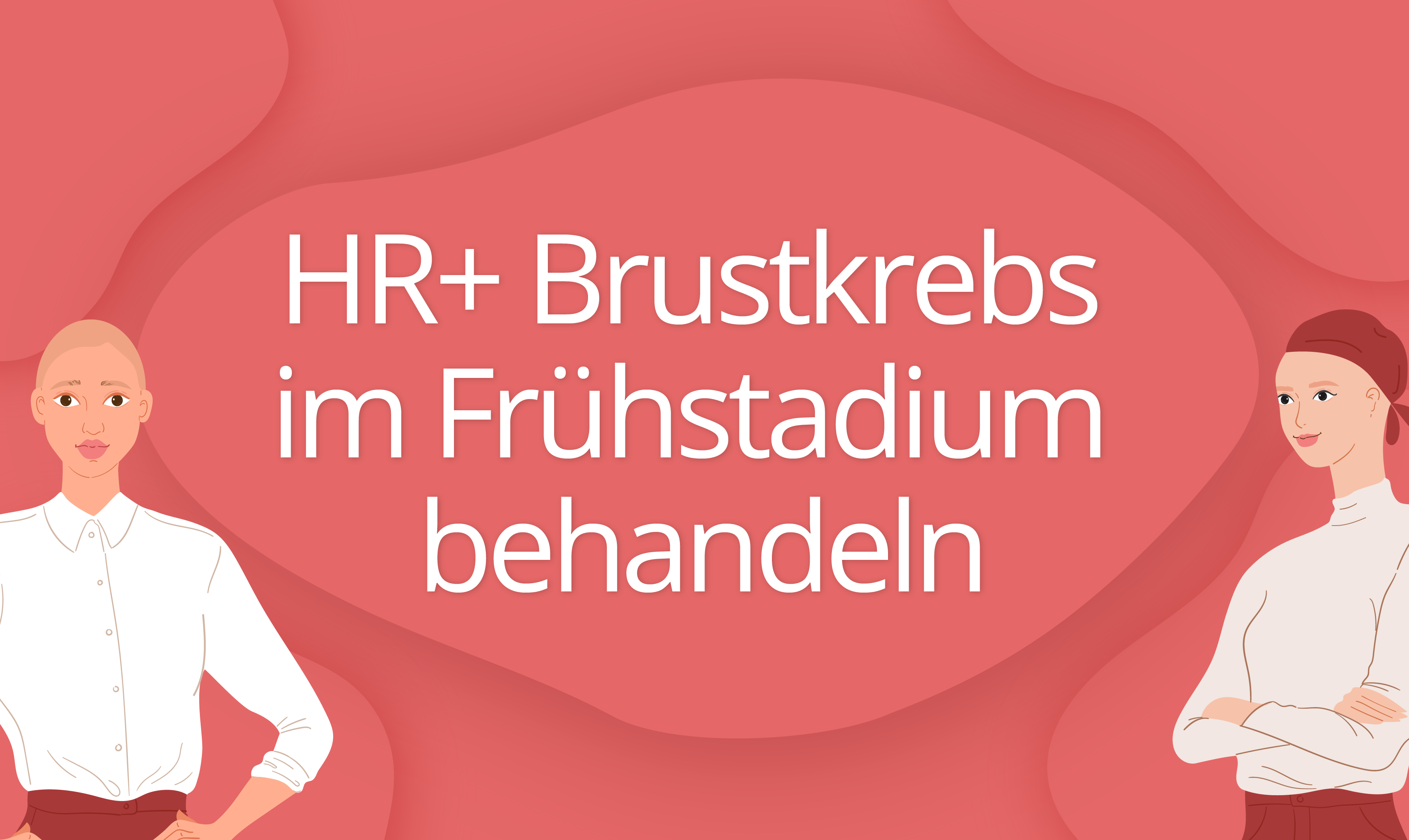 Kursbild Hormonrezeptor-positiver Brustkrebs im Frühstadium