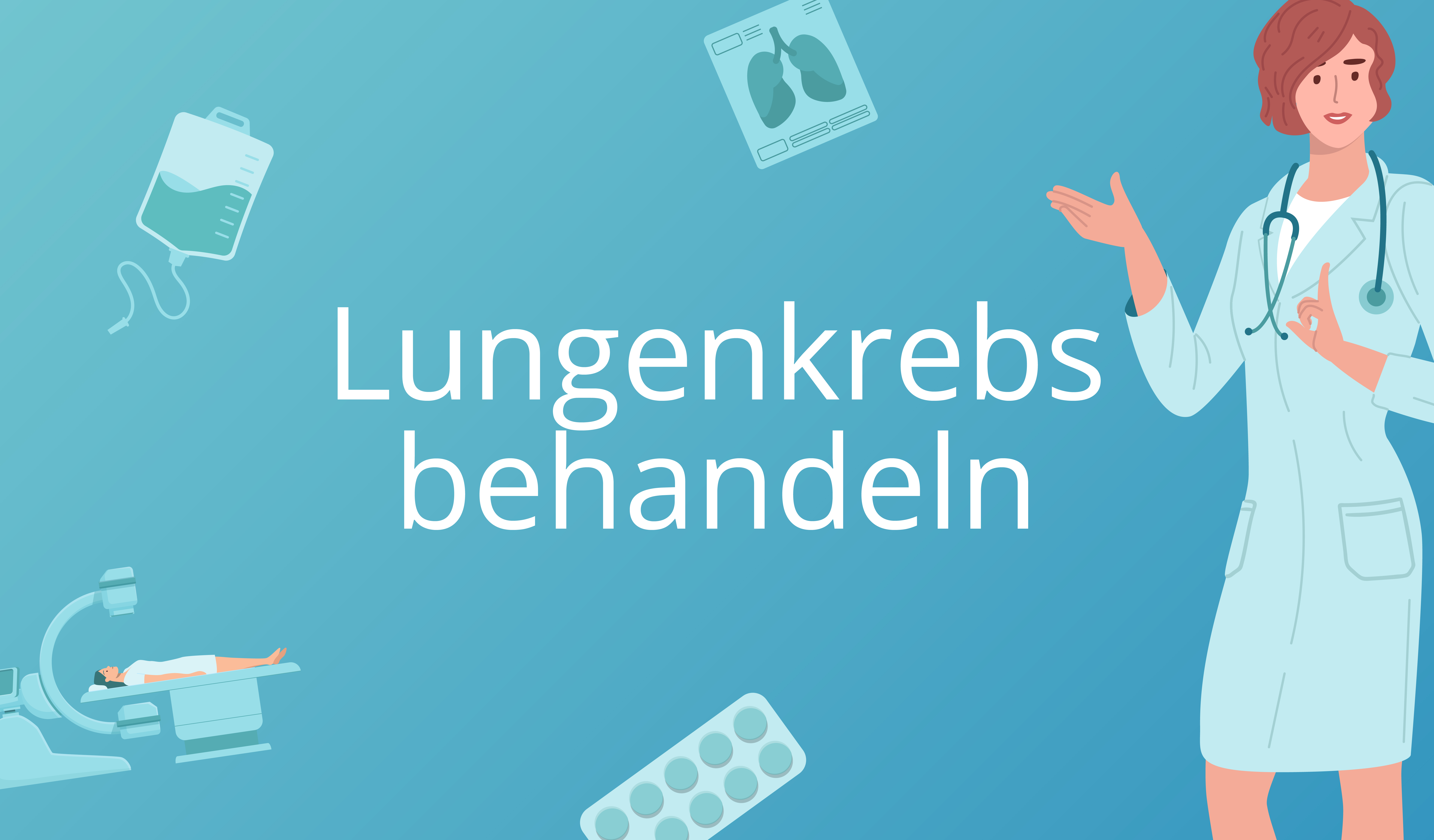 Kusbild Lungenkrebs behandeln